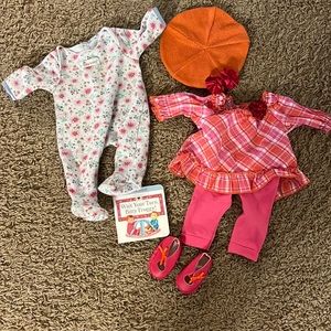 Set of Bitty Baby Clothes